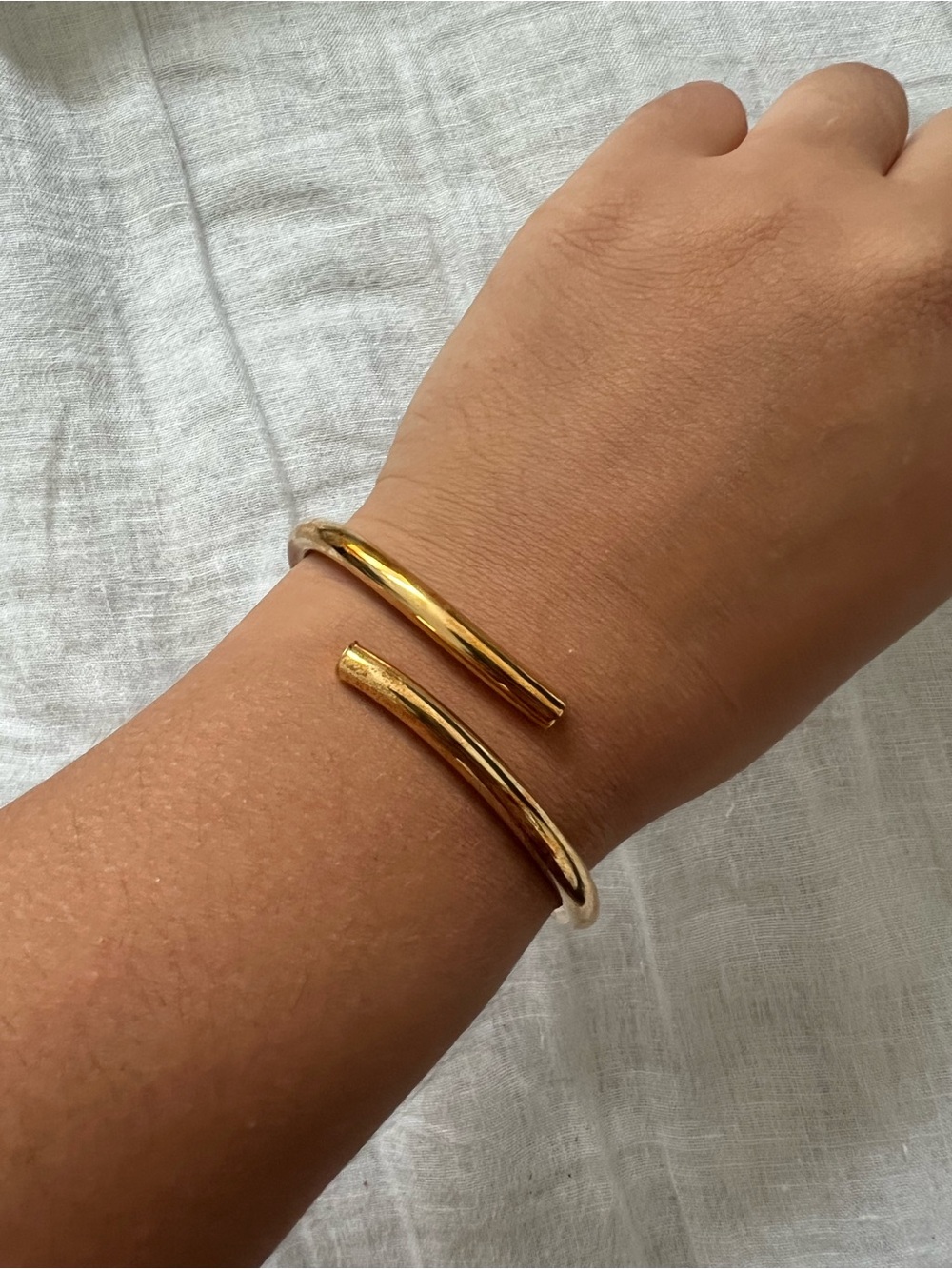 Gold Open Cuff Bracelet - Women Jewelry